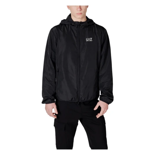 Emporio Armani EA7 Herre Jakker Svart 2XL Emporio Armani EA7 Herre Jakker Svart 2XL