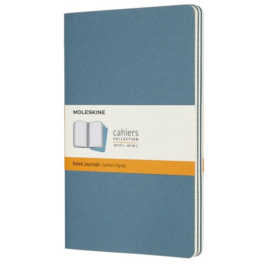 Moleskine Cahier Large Brisk Blue Ruled