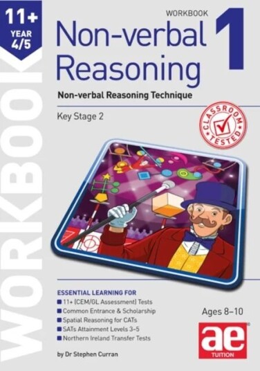 11+ Non-Verbal Reasoning Year 4/5 Workbook 1 Av Andrea F. Richardson