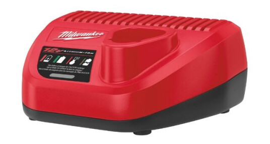 Milwaukee C12 C 12V Li-Ion Verktøylader med Ladeindikator
