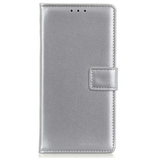 INCOVER Google Pixel 8a Flip Deksel i Kunstsinn med Lommebok og Kickstand - Sølv