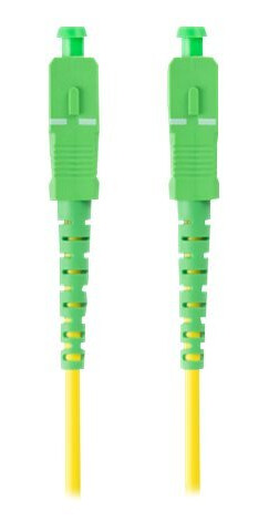 Lanberg - Koblingskabel - Sc/Apc-Enkeltmodus (Hann) Til Sc/Apc-Enkeltmodus (Hann) - 3 M - 3 Mm - Fiberoptisk - Simpleks - 9 / 125 Micron - G.657.A1 - Gul Lanberg - Koblingskabel - Sc/Apc-Enkeltmodus (Hann) Til Sc/Apc-Enkeltmodus (Hann) - 3 M - 3 Mm - Fiberoptisk - Simpleks - 9 / 125 Micron - G.657.A1 - Gul