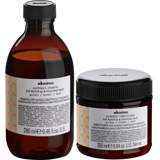 Davines Alchemic Golden Package Davines Alchemic Golden Package