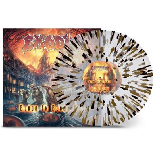 Exodus - Blood In Blood Out - Limited Clear Gold Black Splatter Edition (2LP Vinyl)