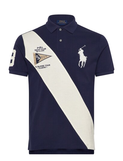 Polo Ralph Lauren 20/1 Mesh Knt Polo Navy L Polo Ralph Lauren 20/1 Mesh Knt Polo Navy L