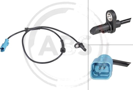 Sensor, ABS A.B.S. 30942 Sensor, ABS A.B.S. 30942