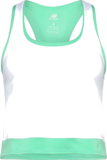 New Balance Tournament Novelty Tank   White   M