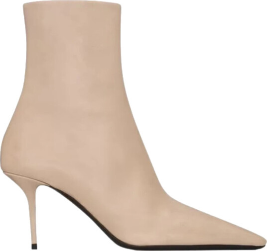 Saint Laurent Dame Sko Beige 39 EU,