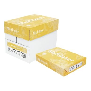 Multicopy MultiLaser, A4, 80g, uten hull, 5x500/fp Multicopy MultiLaser, A4, 80g, uten hull, 5x500/fp