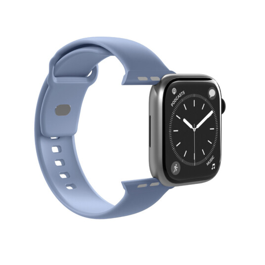 Puro Icon Rem til Apple Watch 38/40/41/42mm Blå