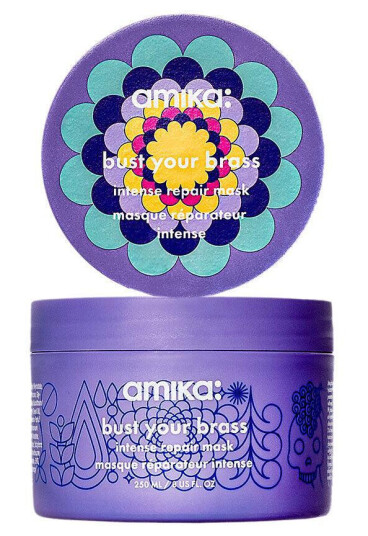 Amika Bust Your Brass Cool Blonde Intense Repair Mask 250ml