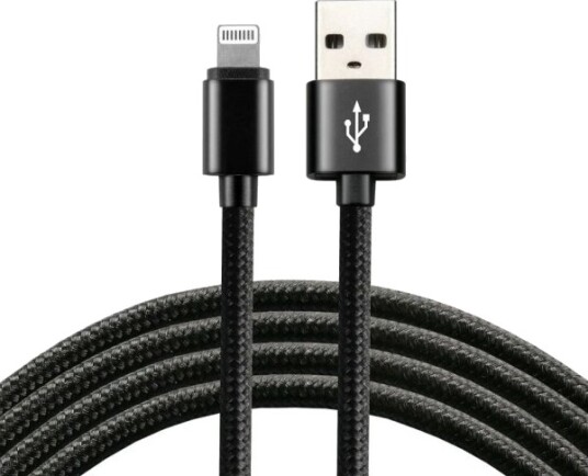 Everactive Cbb-1Ib 1 M Lightning Usb A Hankjønn Hankjønn Sort