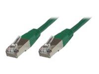 MicroConnect nettverkskabel - 7 m - grønn