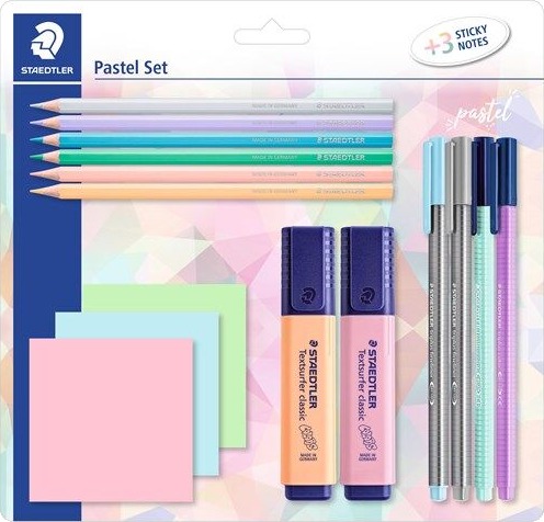 Staedtler Pastel set blister card   100% PEFC
