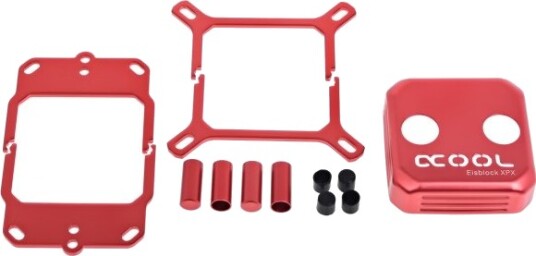 Alphacool Eisblock XPX dekorplate rød 12695