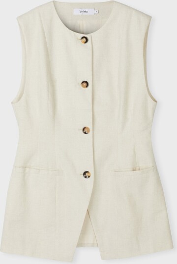 Stylein Sirella Vest Cream M Stylein Sirella Vest Cream M
