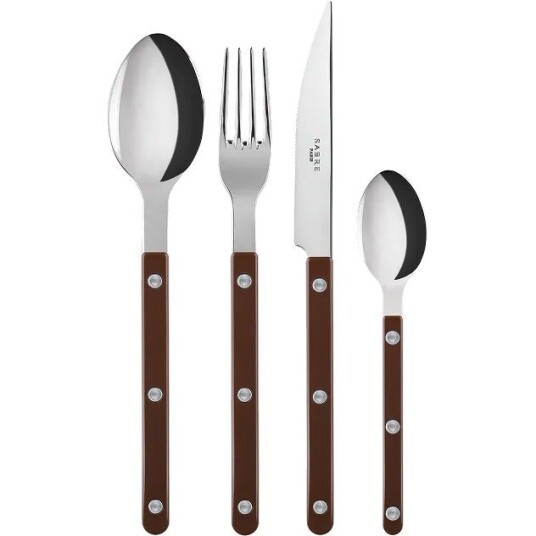 Sabre Sabre Bistrot Bestikksett 24 Deler Chocolate