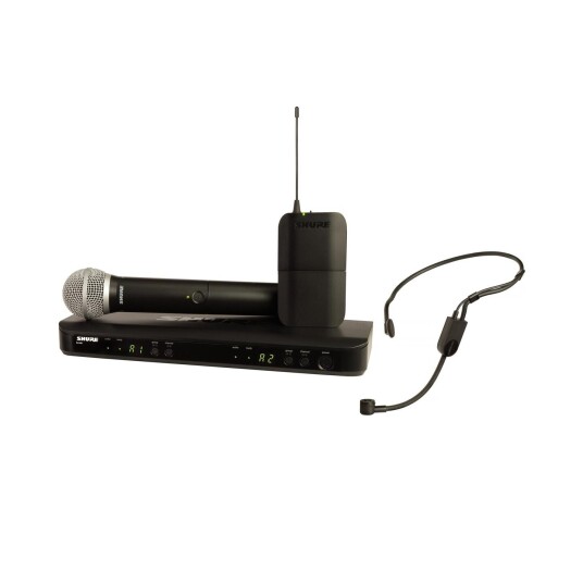 Shure Blx1288 Combo Med Pga31 Og Pg58 Velg Frekvens