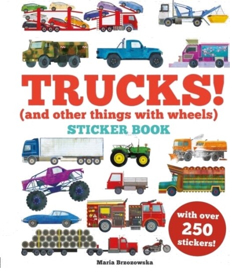 Trucks! Sticker Book Trucks! Sticker Book