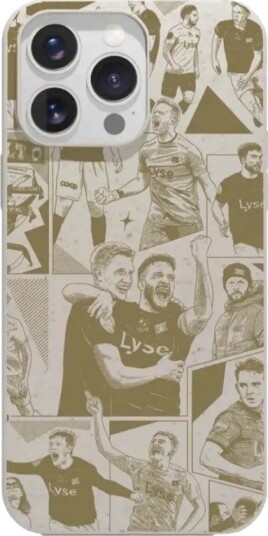 Phonecases3D iPhone 16 Pro Max Viking FK komposterbart deksel, hvit
