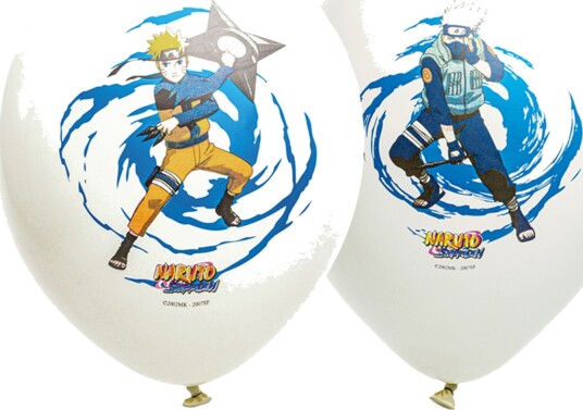 Chaks Ballonger Naruto Shippuden 6-pakning 12823-NA