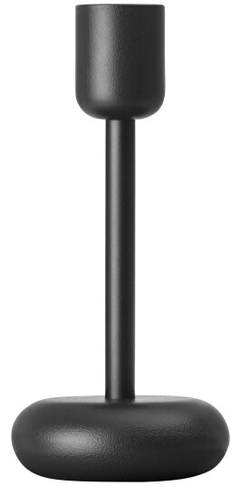 Iittala Nappula Lysestake 183 mm Stål Mørkegrå