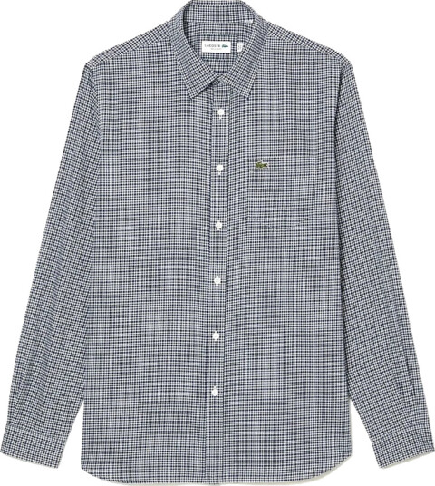 Lacoste Herre Skjorter Blå 2XL,