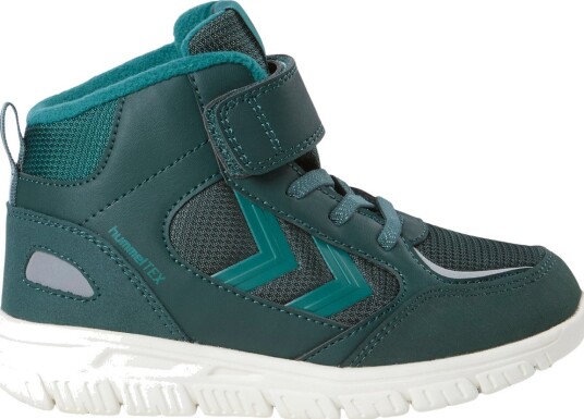 hummel X Trail Tex Borrelås Vinterstøvler Barn Grønn 25