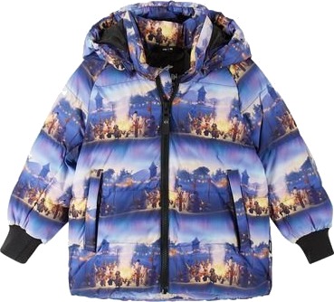 Reima Moomin Lykta Bonfire vinterjakke - twilight blue Reima Moomin Lykta Bonfire vinterjakke - twilight blue