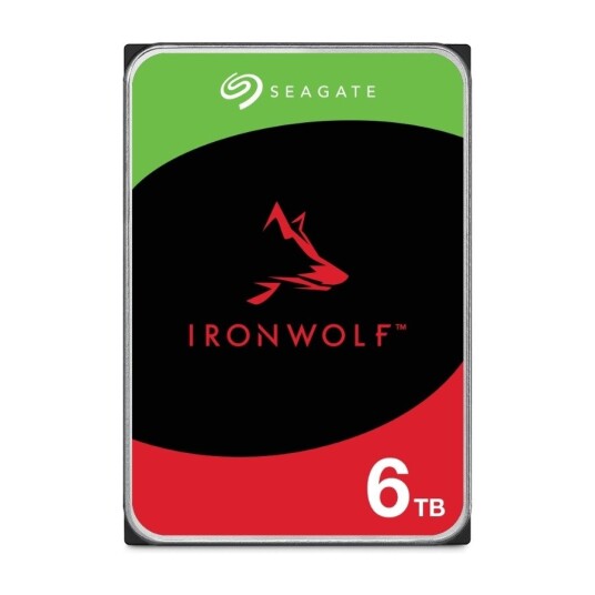 Seagate IronWolf 6TB Intern Harddisk SATA III med 256 MB Cache