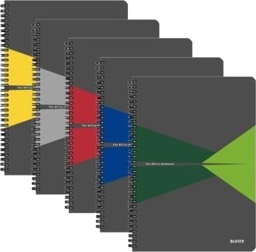 Leitz Leitz Office Notebook A5/90K Line Gul