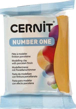 Cernit, yellow ochre (746), 56 g/ 1 pk.