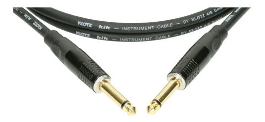 Klotz Kik Pro Instrument Cable Svart 3 M