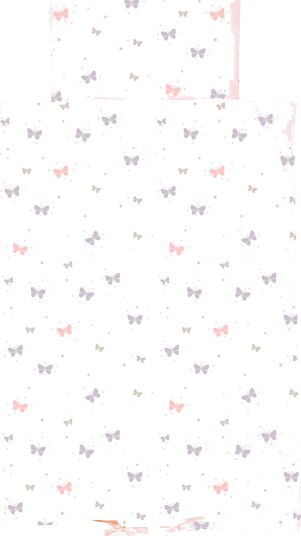 Vanilla Copenhagen Sengesett Baby 70x80 Butterfly Vanilla Copenhagen Sengesett Baby 70x80 Butterfly