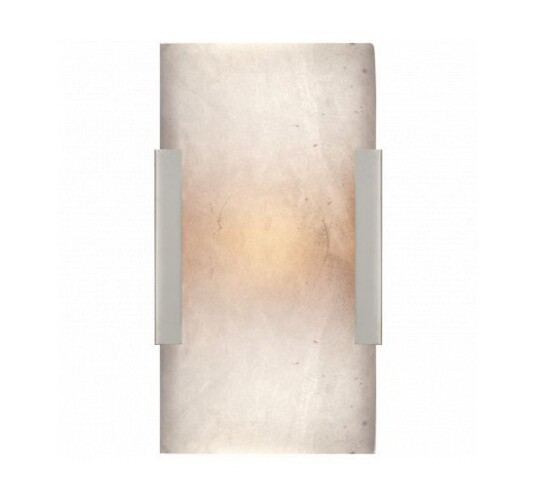 Covet Wide Clip Bath Sconce Polished Nickel Covet Wide Clip Bath Sconce Polished Nickel