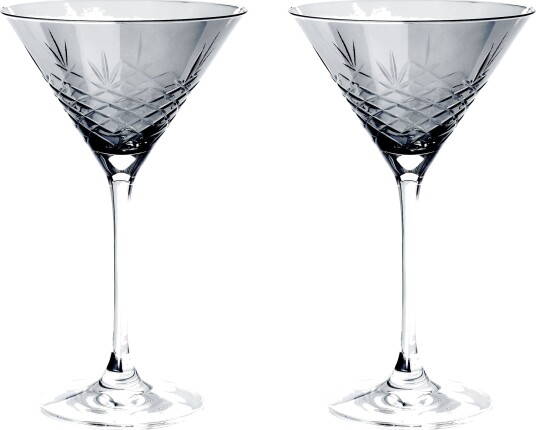 Frederik Bagger Crispy Cocktail Glass 2 stk, Dark