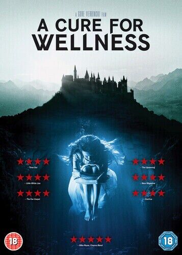 A Cure for Wellness DVD 2017 Jason Isaacs, Verbinski DIR cert 18 English Brand New