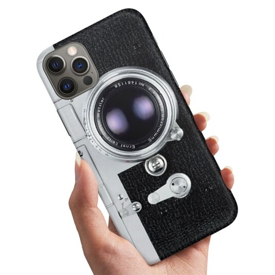 iPhone 16 Pro - Deksel/Mobildeksel Retro Kamera