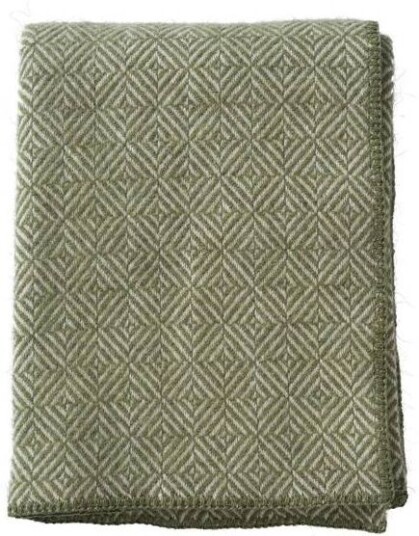 Pledd Diamond Alpakka & Lammeull Fra Klippan