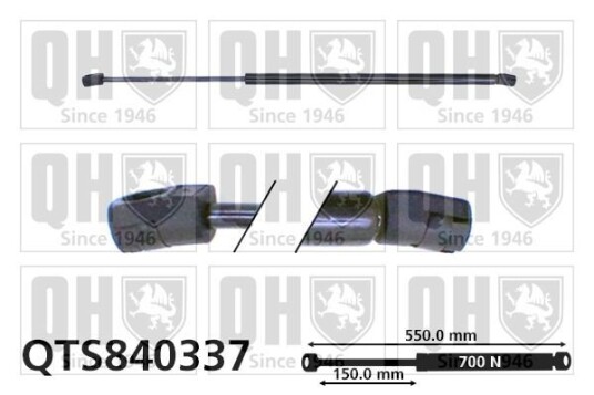 Baklukedemper QUINTON HAZELL QTS840337 Baklukedemper QUINTON HAZELL QTS840337