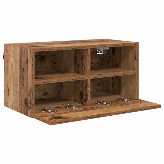 TV Veggskap Gamle tre 60 x 30 x 30 cm Konstruert tre