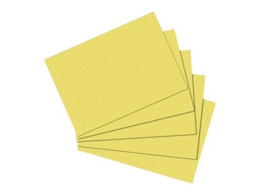 Herlitz 10836484 Gult 170 G/M² 100 Stykker