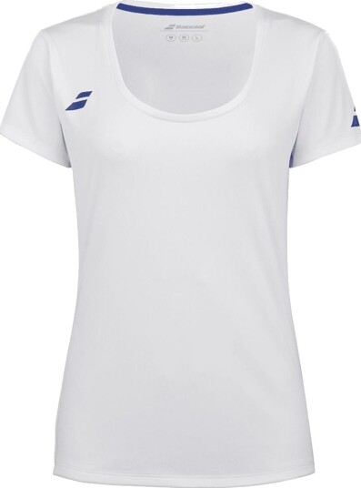 Babolat Cap Sleeve Top 2024 Padel og tennis T skjorte dame White L