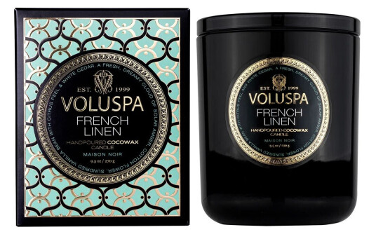 Voluspa Classic Maison Noir duftlys 60 timer French Linen