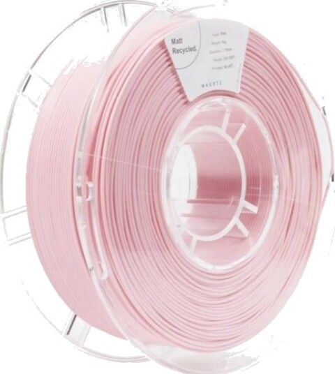 Maertz Recycled PLA Matte Filament 1.75 mm 1000 g Rosa PMMA-1014-010