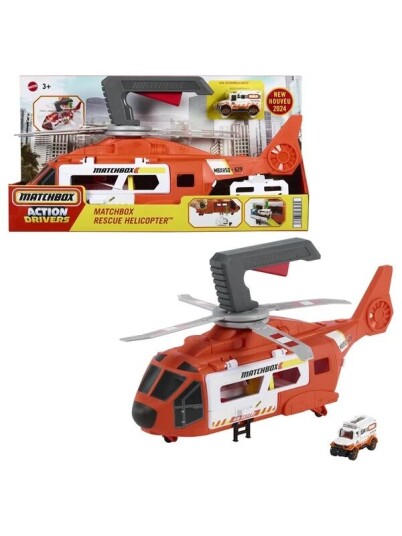 MATCHBOX Action Drivers Rescue Helicopter MATCHBOX Action Drivers Rescue Helicopter