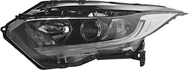 VAN WEZEL 2515965 Frontlykter
