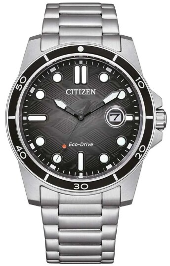 Citizen Herreklokke AW1816 89E Eco Drive Sort/Stål Ø41.5 mm Citizen Herreklokke AW1816 89E Eco Drive Sort/Stål Ø41.5 mm