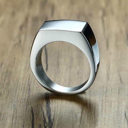 Blank rustfritt herrering M5 Blank rustfritt herrering M5
