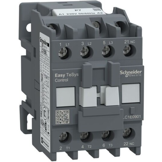 Schneider Electric Kontaktor Easy Tesys LC1E0901P7 9a 1NC 230 v ac